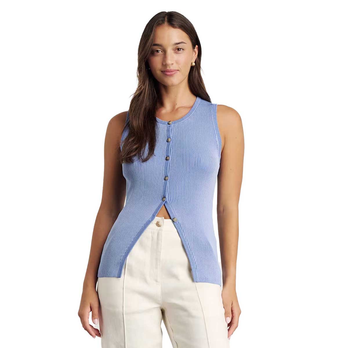 JAG Alora Longline Knit Vest